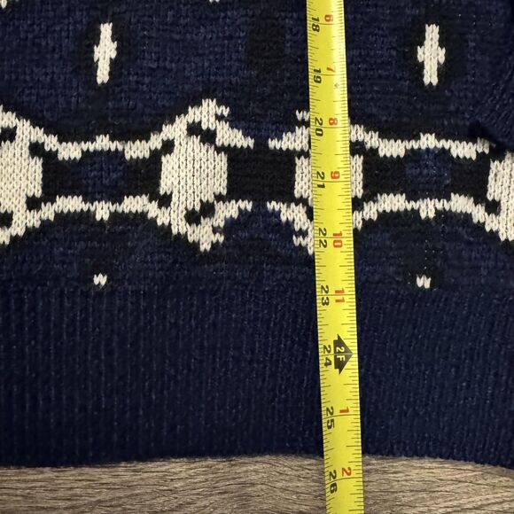 Vintage Westchester Classics Sweater Sz Large Retro Grandpa Geometric Knit 80s - Picture 7 of 8